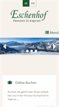 Mobile Screenshot of pensioneschenhof.net